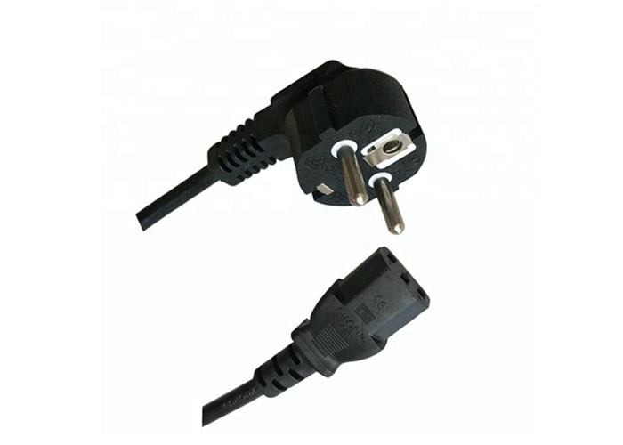 Buy cheap Waterproof Eu European Power Cord 3 Prong 16a 250v With Vde Approval from wholesalers