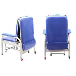 China Aluminum Alloy Hospital Folding Chair Bed , Medical Accompany Chair wholesale