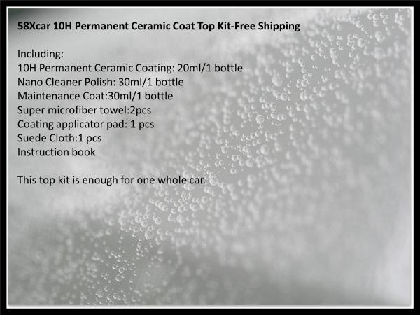 Paint coat glass coating ceramic pro liquid glass ceramic 9H + 10H car coating car paint scratch repair double coating