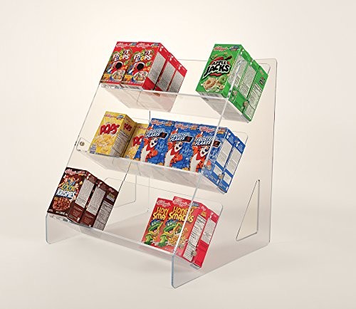 China Candy Rack Clear Acrylic Countertop Display CMYK Printing 18mm wholesale