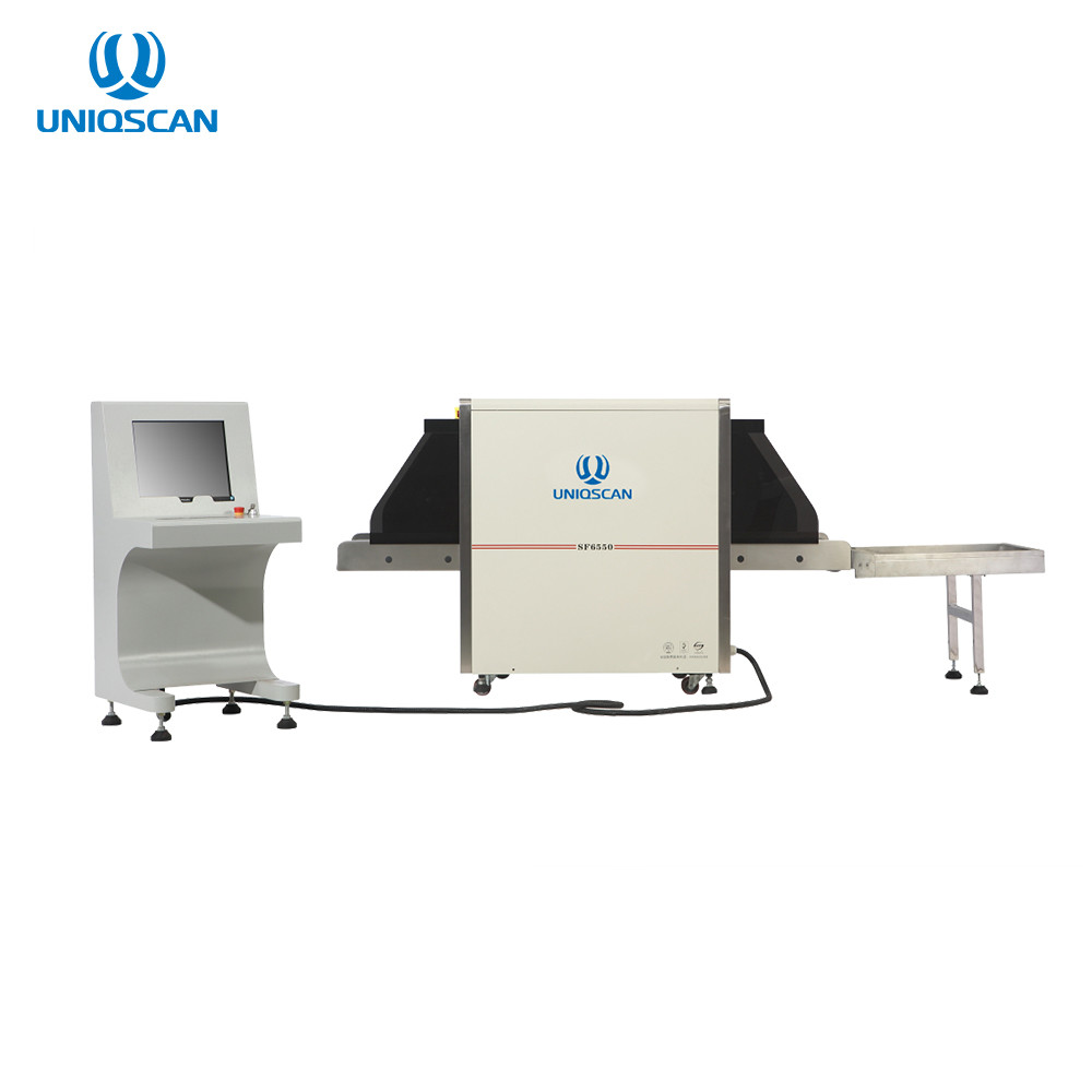 China SF6550 X Ray Baggage Scanner Machine , Airport Baggage X Ray Machines 0.22m/s wholesale
