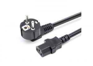 China EU Standard TV Power Cord 2 Prong Plug , Two Pin Appliance Power Cable wholesale