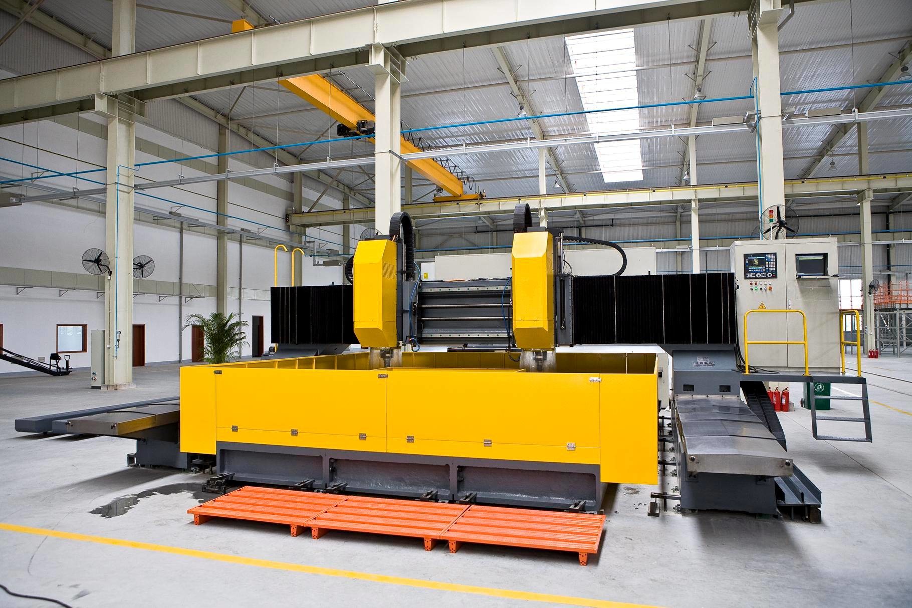 China Double - Spindle CNC Plate Processing Machine Gantry Movable Type Flexible wholesale