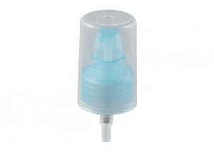 Ribbed Closure Hand Lotion Pump Dispenser Plastic Pp Material With Transparent Full Cap
