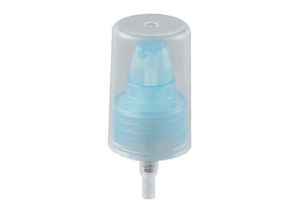 Quality Ribbed Closure Hand Lotion Pump Dispenser Plastic Pp Material With Transparent Full Cap for sale