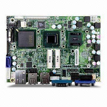 China Embedded Compact Extended Form Factor Single-board Computer with Intel Atom N270 Chipset wholesale