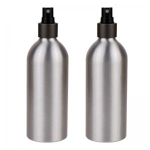 China OEM ODM Aluminum Cosmetic Bottles Silver 1-8 Ounce Lotion Bottles wholesale
