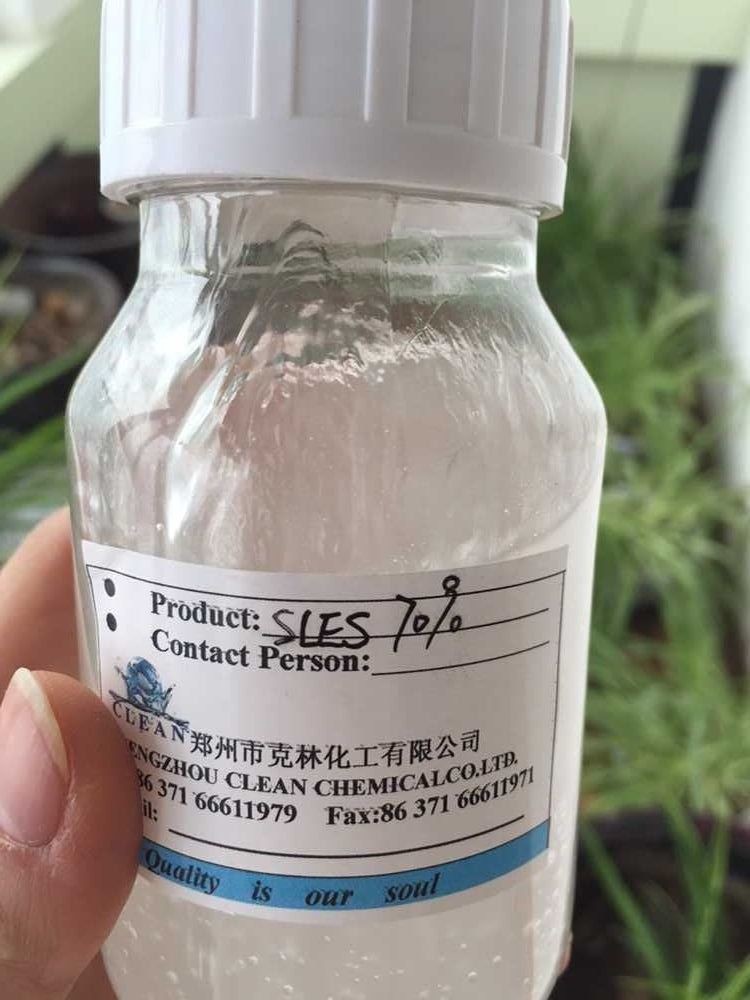 China Yellowish Paste Anionic Surfactants SLES 70 Surfactant Detergent wholesale