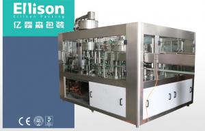 China Double Vaccum Plastic Bottle Carbonated Beverage Filler With Counter Pressure Method wholesale