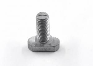 China Grade 8.8 Hammer Head Bolt Hot Dip Galvanized With Square Neck For Mounting Rail wholesale