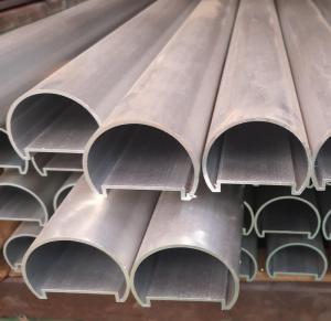 China Glass Balcony Aluminum Railing Profiles Extruded Aluminum Shapes wholesale