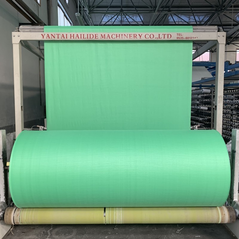 China PP Woven Tubular Sheet Laminated Coated Fabric Roll for Big Bag on sale