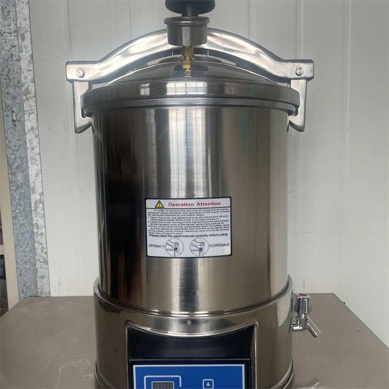 China Medical Dental Laboratory Autoclave Sterilizer Portable 18L 24L Electric Heating wholesale