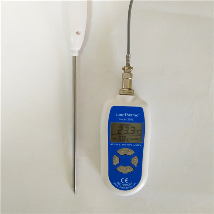 China Waterproof IP68 Industrial Probe Thermometer For Food Processing Fast Read wholesale