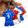 Buy cheap PMS Color PVC Key Chain Pendant Custom Size Football Jersey Type from wholesalers