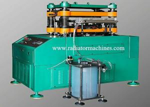 China Fast Speed 120 SPM Fin Making Machine Stamping Lanced Offset Fin 500 Mm Wide wholesale
