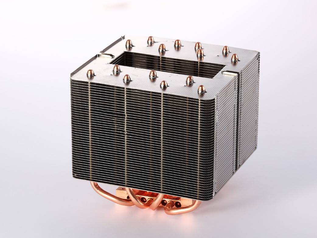Buy cheap Aluminum Plate Copper Pipe Heat Sink With Anodizing/Passivation Power from wholesalers