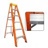 Buy cheap En131 Fiberglass A Frame Ladder , Aluminium Fiberglass Folding Ladder from wholesalers