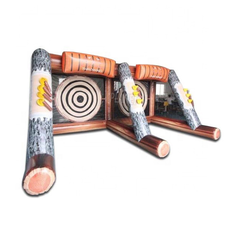China Commercial Carnival Axe Throwing Inflatable Spots Games inflatable Axe Throwing Game For Kids And Adults wholesale