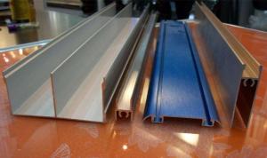 China Powder Coated Aluminium Door Profiles High Precise And High Hardness wholesale