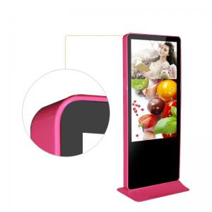 China 55 Inch Free Standing Digital Signage 4g / Wifi Network Support Optional Color wholesale