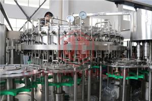 China 10000BPH CSD Bottling PET Carbonated Drink Filling Machine , Soft Drink Production Line wholesale