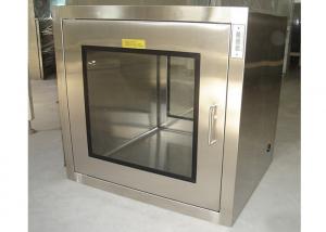 China Clean Room Auxiliary Device Pass Box With UV Light Stainless Steel 304 Cabinet wholesale