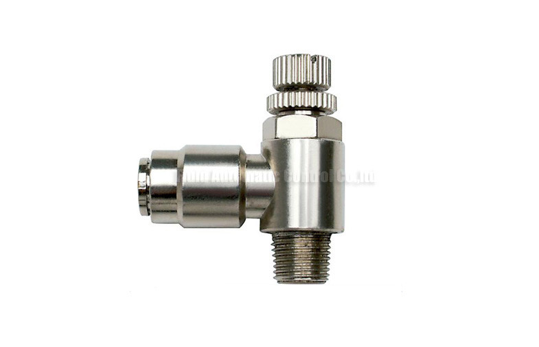 China 4mm - 16mm Brass One Touch Push-in Fitting Slot Type , Pneumatic Tube Fittings wholesale