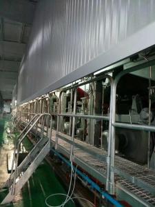 China Double Wire Corrugated Paper Making Machine Kraft 40TD 2800mm Section Drive wholesale
