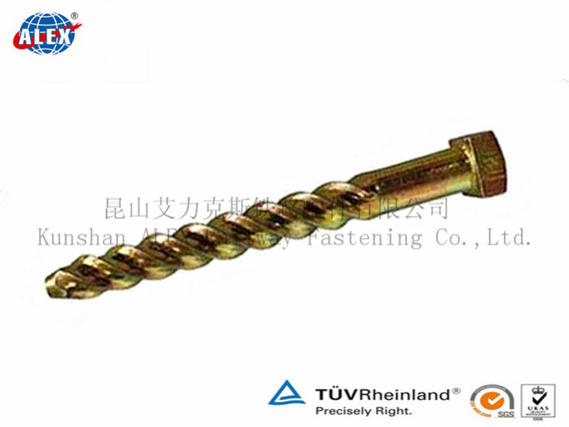 China Railway Screw Spike for Railway Fastening System wholesale