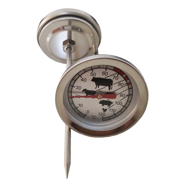 China Oven Safe Analog Meat Bbq Bimetallic Thermometer Manufacturers wholesale