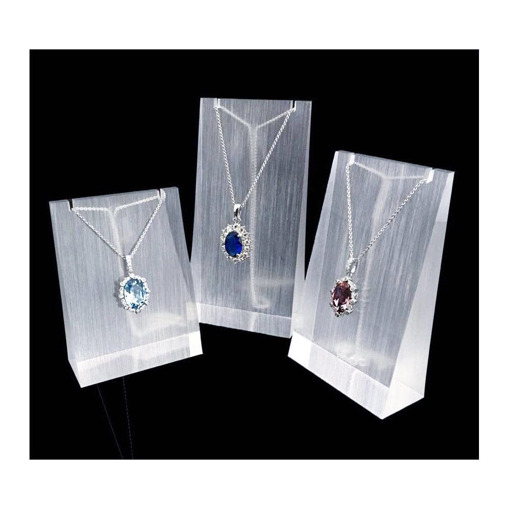 China Shatter Resistant Acrylic Necklace Display Stands wholesale