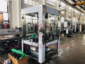 China 4 Head Aluminum Can Filling Screw Capping Machine Bottled Water Manufacturing Machine wholesale
