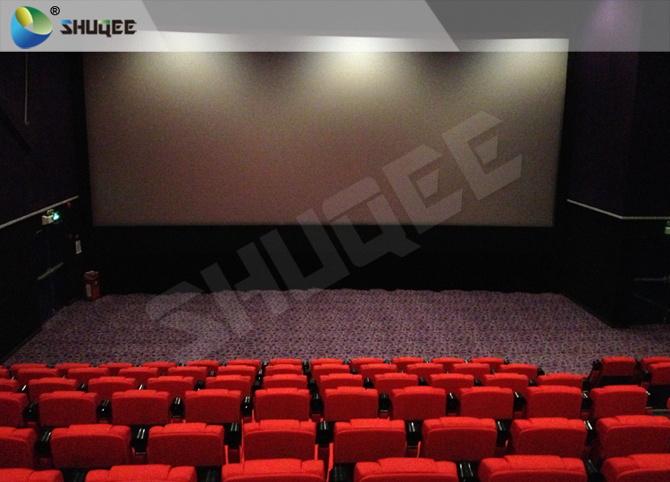 High Class Sound Vibration Cinema With 2K Projector Silver Screen
