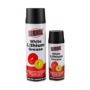 China Heat Resistant Multi Purpose Lubricant Spray Aeropak White Lithium Grease wholesale