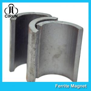 China Industrial Ferrite Arc Magnet For Treadmill Motor / Water Pumps / Dc Motor wholesale