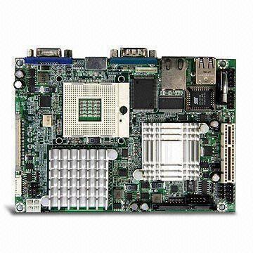 China Industrial Mini-ITX Motherboard with Intel Core 2 Duo/Celeron M and Intel 945GM/ICH7M Chipset wholesale