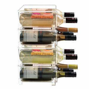 China High Weatherability Acrylic Display Frame Organizer Clear Acrylic Wine Rack wholesale