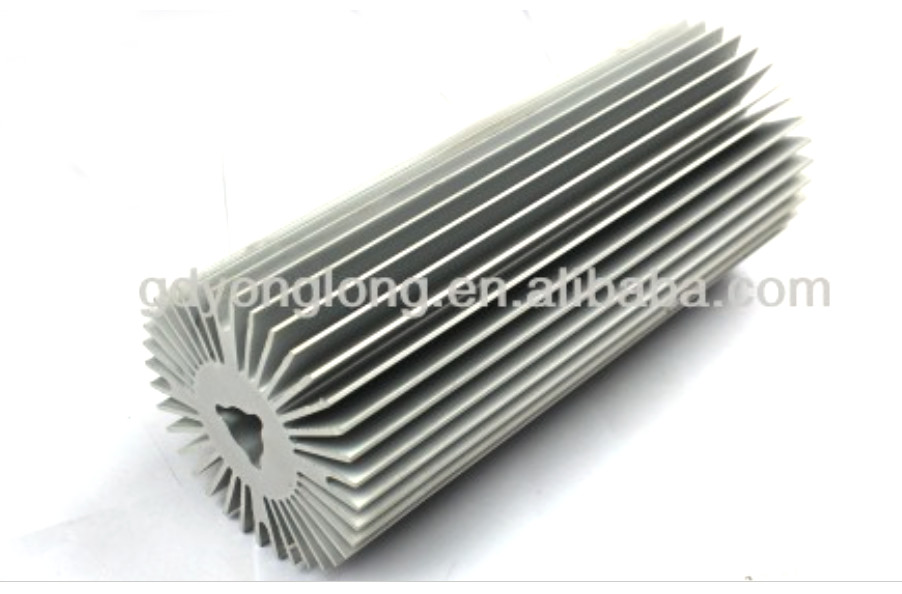 China Aluminum Led Heat Sink / Aluminum Extrusion Heat Sink Profile T6 T5 wholesale
