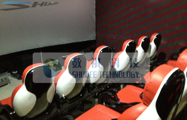 China Realistic 6D Cinema System With Seperate Platform And Cinema Special Effects wholesale