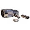 Buy cheap 6 Ghz Male N Type RF Connector , Crimp Right Angle Coax Connector Vibration from wholesalers
