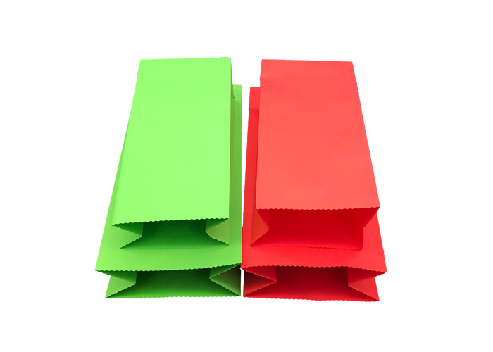 Quality Colorful Resealable Eco Paper Packaging , Custom Printed Paper Bags for sale