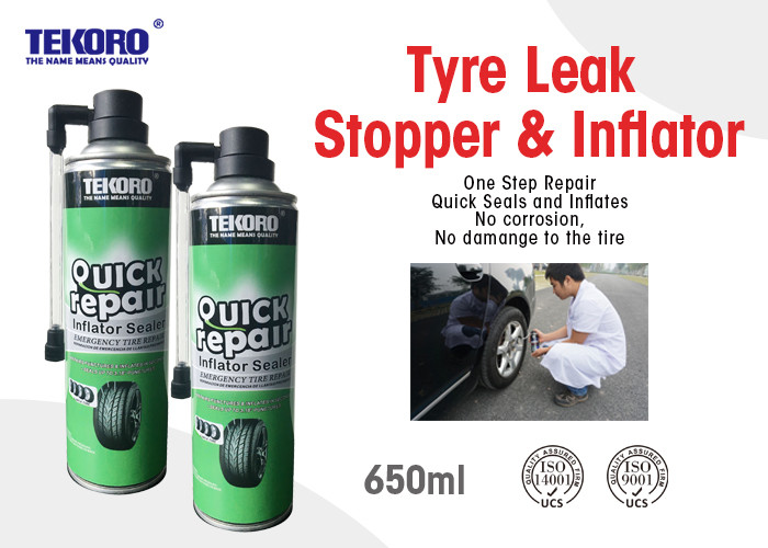 China Tyre Leak Stopper & Inflator For Sealing Tyre Punctures And Providing Enough Inflation wholesale