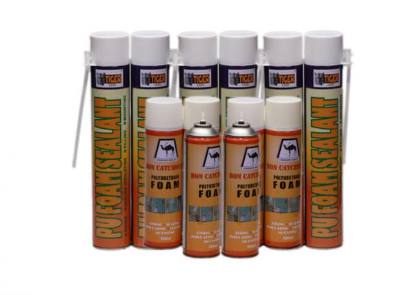 Quality Expanding Polyurethane PU Foam Spray Insulation Construction Sealant 750ML for sale