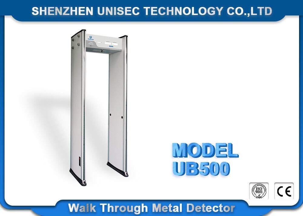 China 6 Zone Walk Through Metal Detector , Walk Through Body Scanners UB500 UNIQSCAN wholesale
