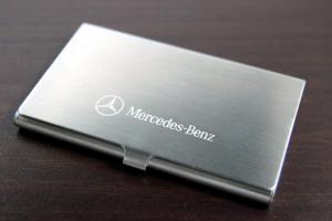 China Stainless Steel Business Card Case / Trade show gift / Alumni gift / Award wholesale