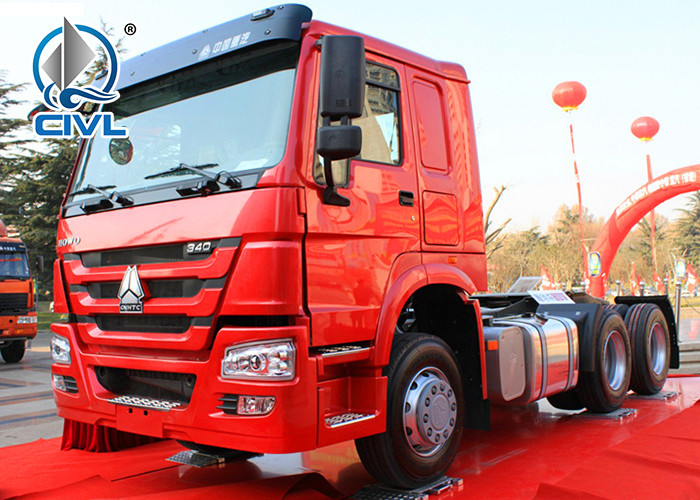 China Vehicle Models Heavy Duty Dump Truck Prime Mover  Truck  Combustion Types Engine Power howo tractors wholesale