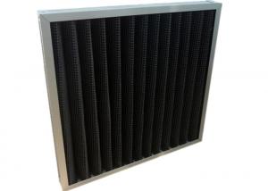 China Activated Carbon Pleated Panel Air Filters Air Conditioning Hepa Filter Room Air Purifier wholesale