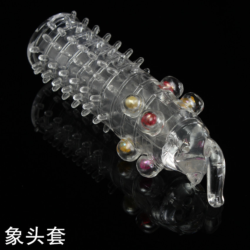 China 16cm Elephone Head Penis Extender Sleeve Penis Cock Enlargement wholesale