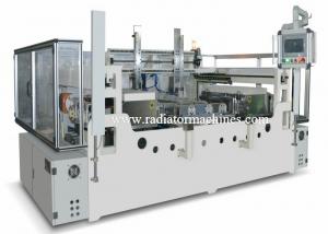 China 4 Row Aluminum Radiator Core Builder Machine Tube Distribution 1000 * 1000 Mm wholesale